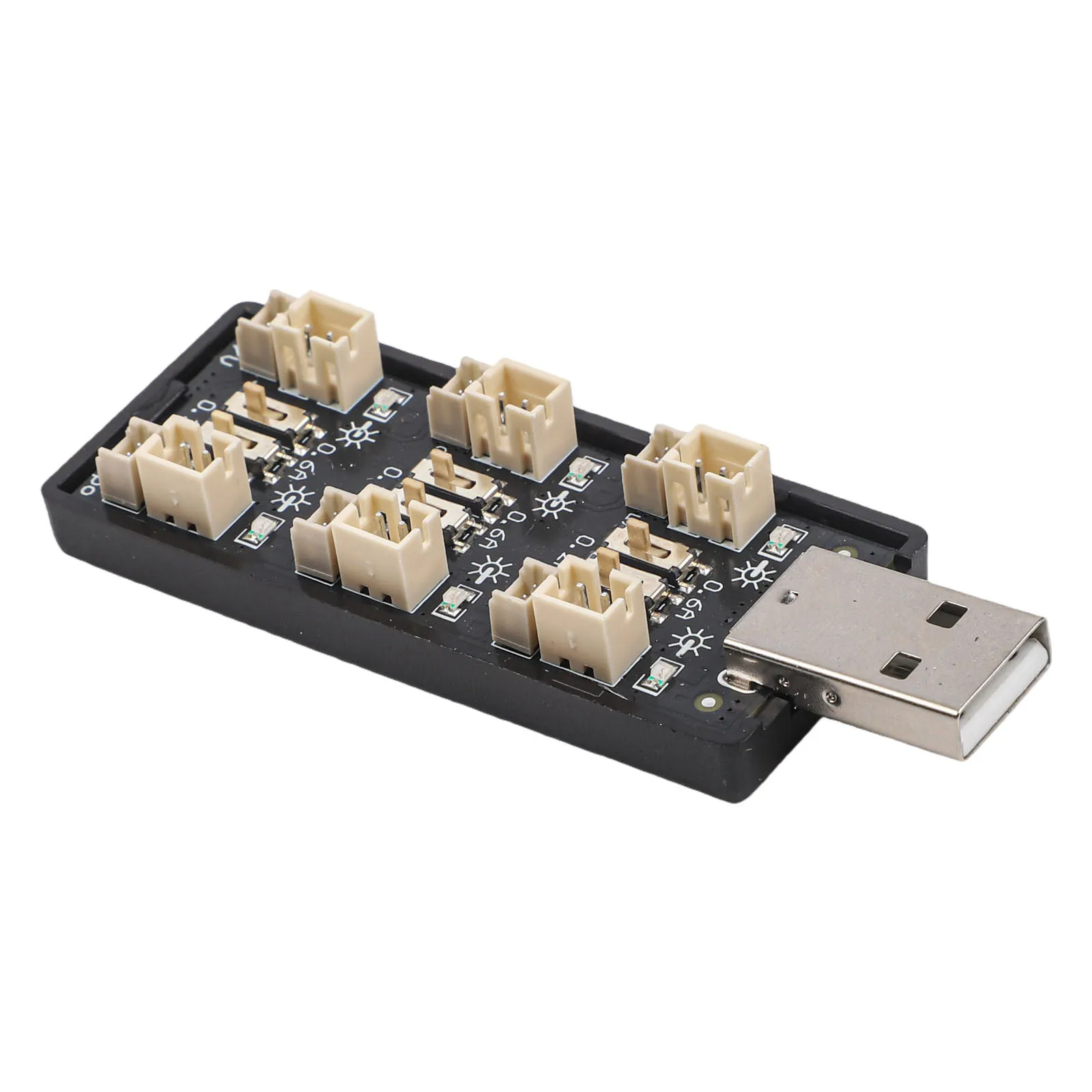 6 Channel USB Parallel Charging Board For LiPo LiHv For Battery 2.5-4.35V Adjustable Current RC For Charger Tool