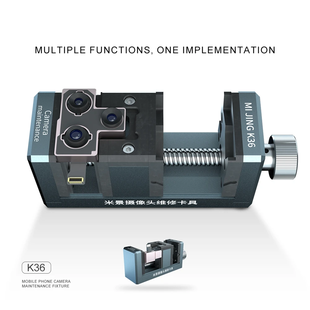 M85K MIJING K36 Multifunctional Special Fixture for Mobile Phone Camera Lens Chip IC CPU Adjustable Positioning Repair Clamp Too