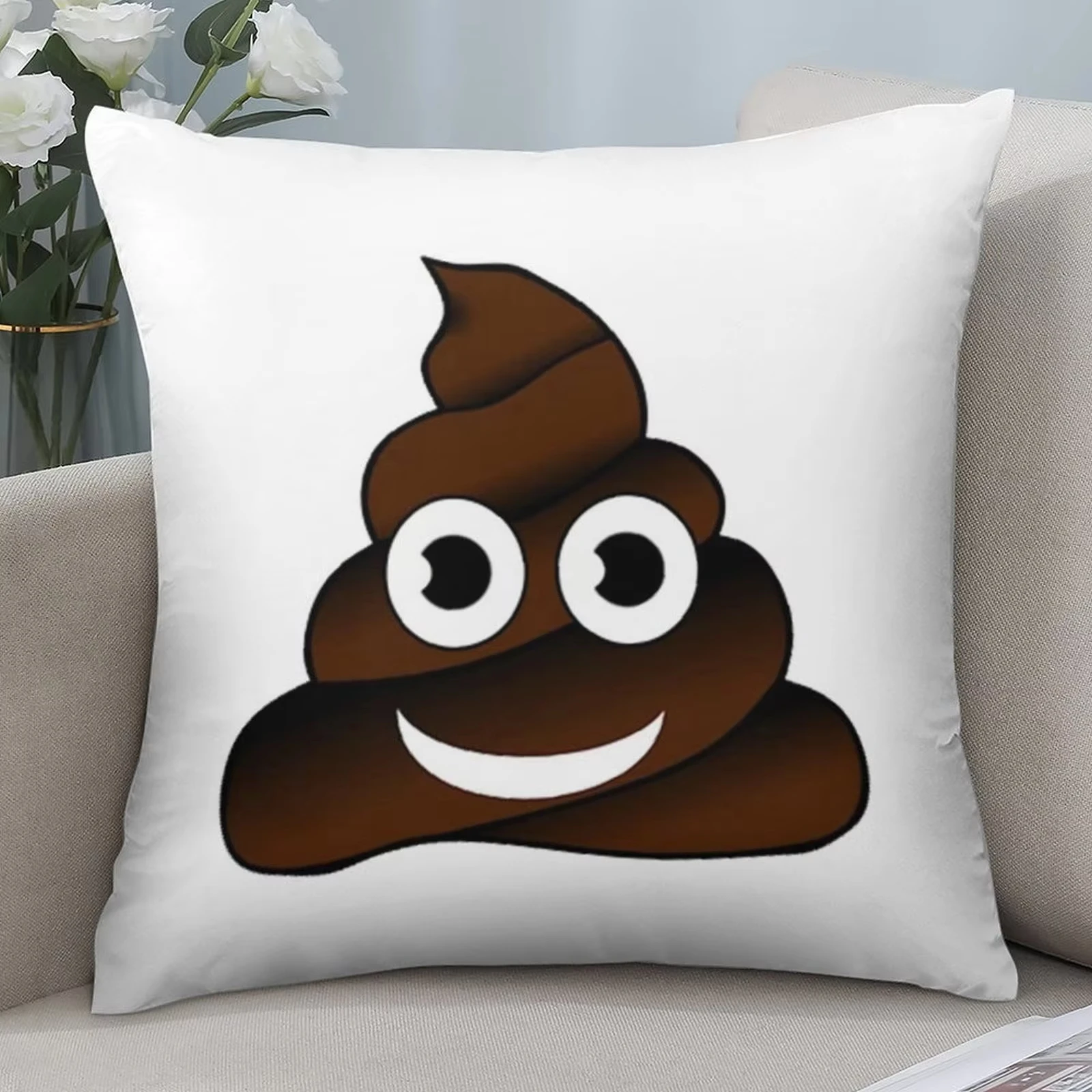 Doppelseitiger lustiger Kot-Ki – Home Decor Emoji Bewertung und Preis