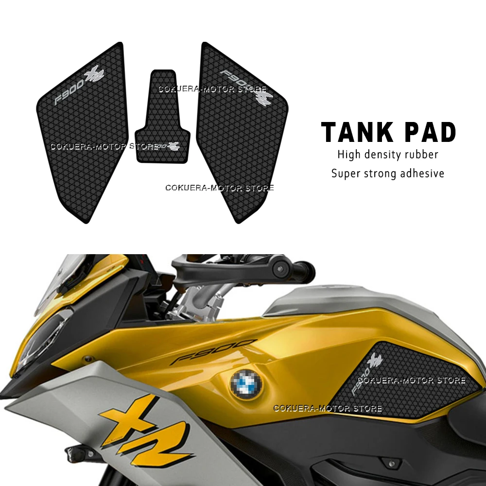 For BMW F900XR F900 XR 2021 Motorcycle Fuel Tank Sticker Anti slip Sticker Protective Sticker Knee Grip Traction Pad