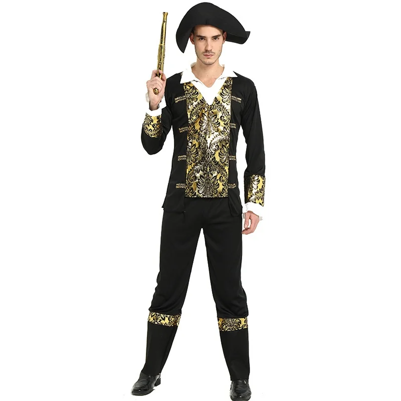 Fsia de Pirata Caribenho para Adultos, Roupas de Performance para loween, Traje de Role-plang, Fabricante Chinês, Fa...
