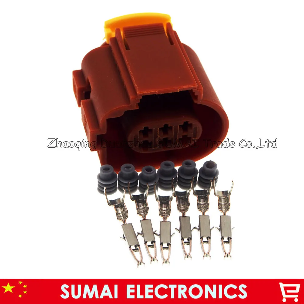 6 Pin female 1.5mm Oxygen sensor plug connector for Hyundai, KIA,Malibu.