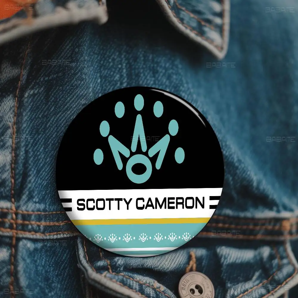 Brand Scotty Cameron New  Brooches Soft Button Pin Funny Silly Gnarpy on A Skateboard Meme Badge Gamer Collection Gifts view 5