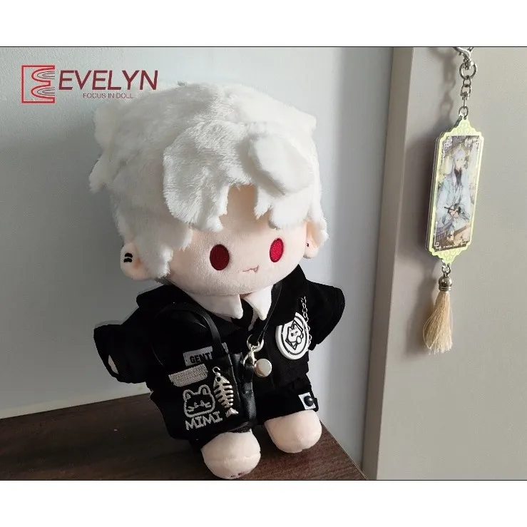 

Evelyn 20cm Cotton Handsome Love and Deepspace Xavier Zayne Rafayel ralayo Sylus Caleb Clothing Cool Boy Style Dolls Cloths