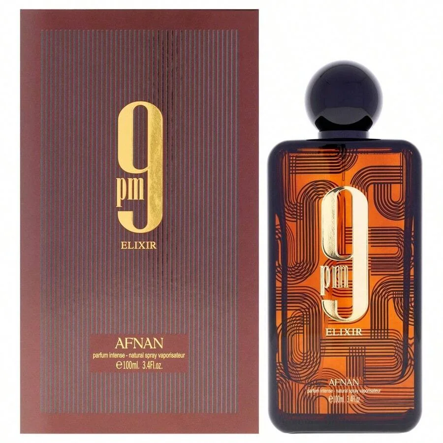 

Afnan Unisex 9PM Elixir Extrait de Parfum Spray 3.4 oz