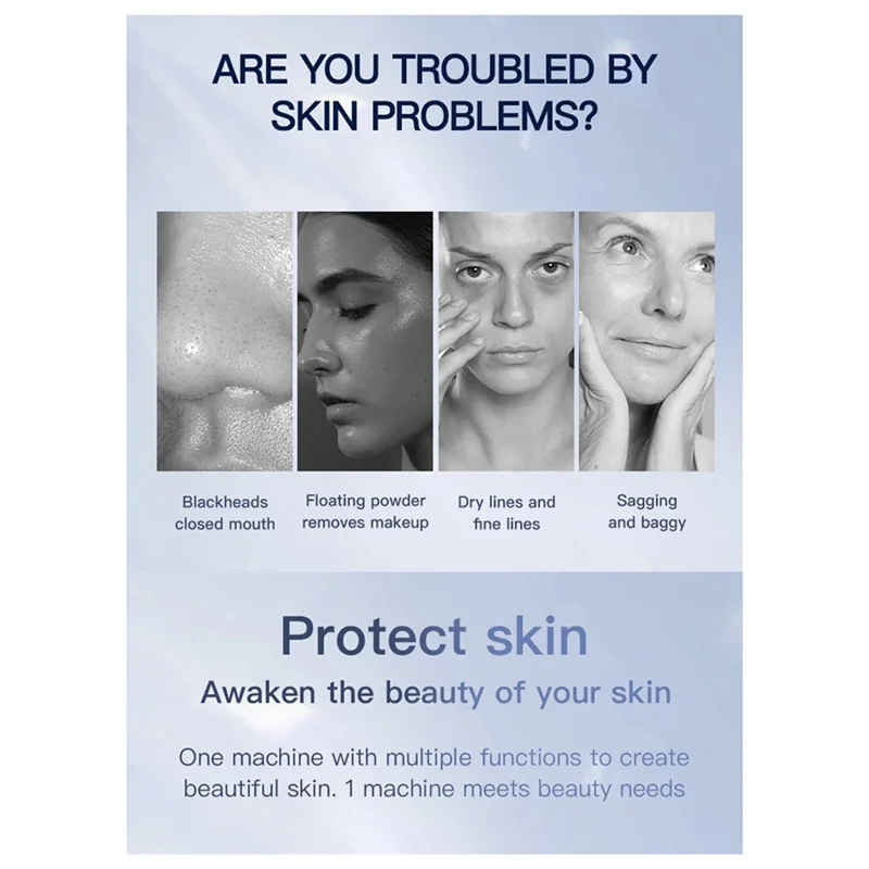 A66T-ไฟฟ้า V-Face Lift Roller เครื่องนวด EMS Microcurrent Sonic Vibration ยกกระชับผิวหน้านวดความงาม