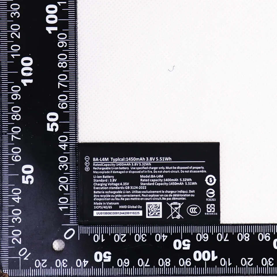 Oferta: batería recargable de 1450mAh 3.8V BA-L4M BA L4M BAL4M para Nokia 220 4G 235 4G 3210 4G 3
