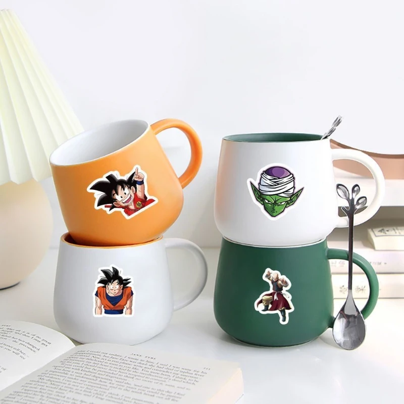 Dragon Ball YAMCHA SON GOKU Creative Cartoon High-Quality Waterproof Stickers for Students, Notebook Decor, and Phone Stickers