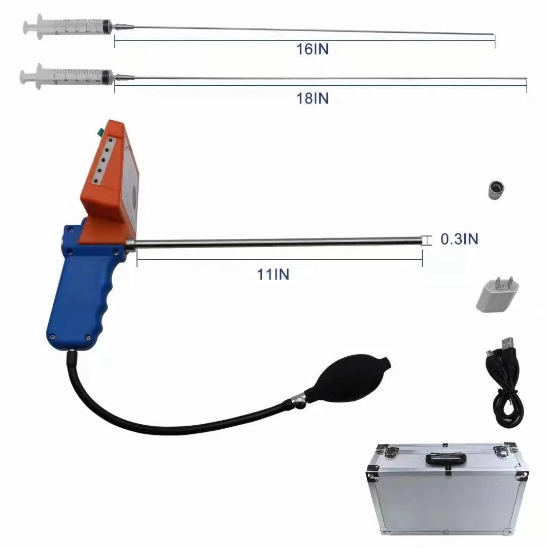 Handheld Artificial Veterinary Equipment Cattle Artificial Insemination Kit