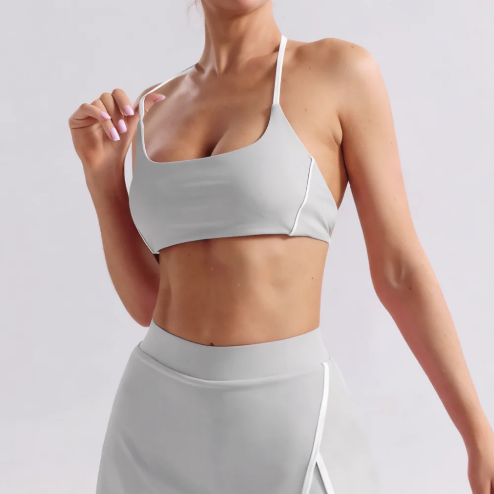 Training Athletic Skorts Womens Yoga Skirt Fitness Running Activewear With Built In Shorts Breathable Sportswear Skirts