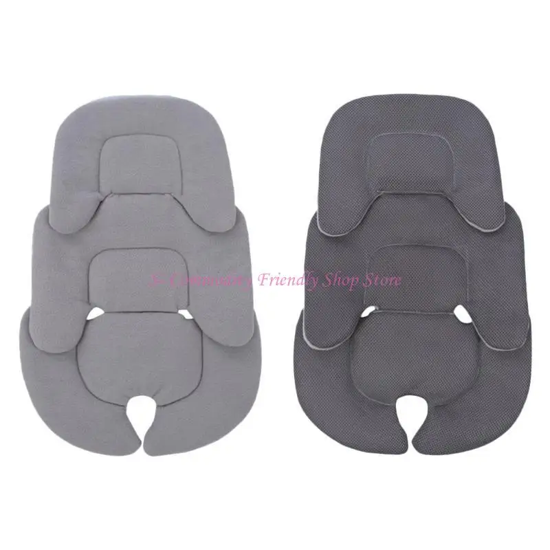 85AE Soft Strollers Mattress Toddler Pad Infant Car Insert Reversible Universal Breathable liners Pad