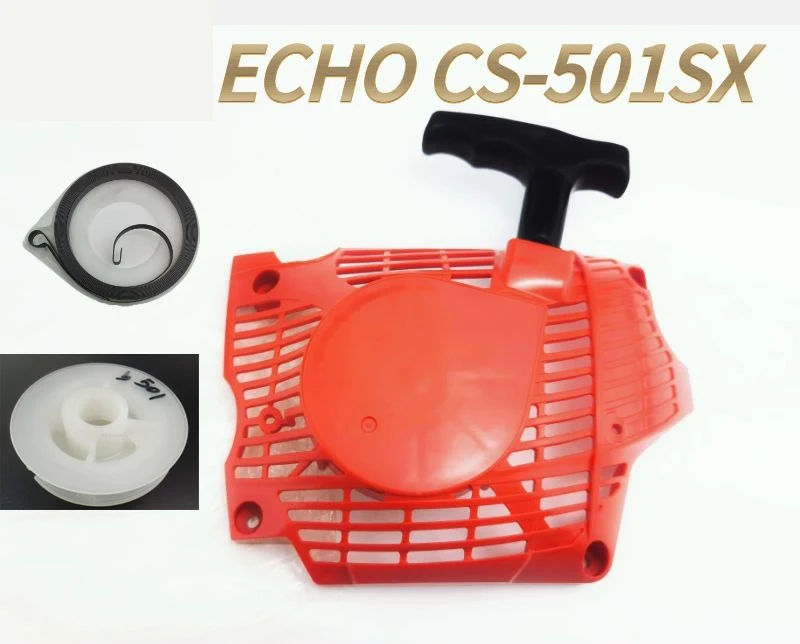 Manul Puller Starter Recoil Spring Plastic Rope Wheel Fit ECHO CS 501SX Chain Saw