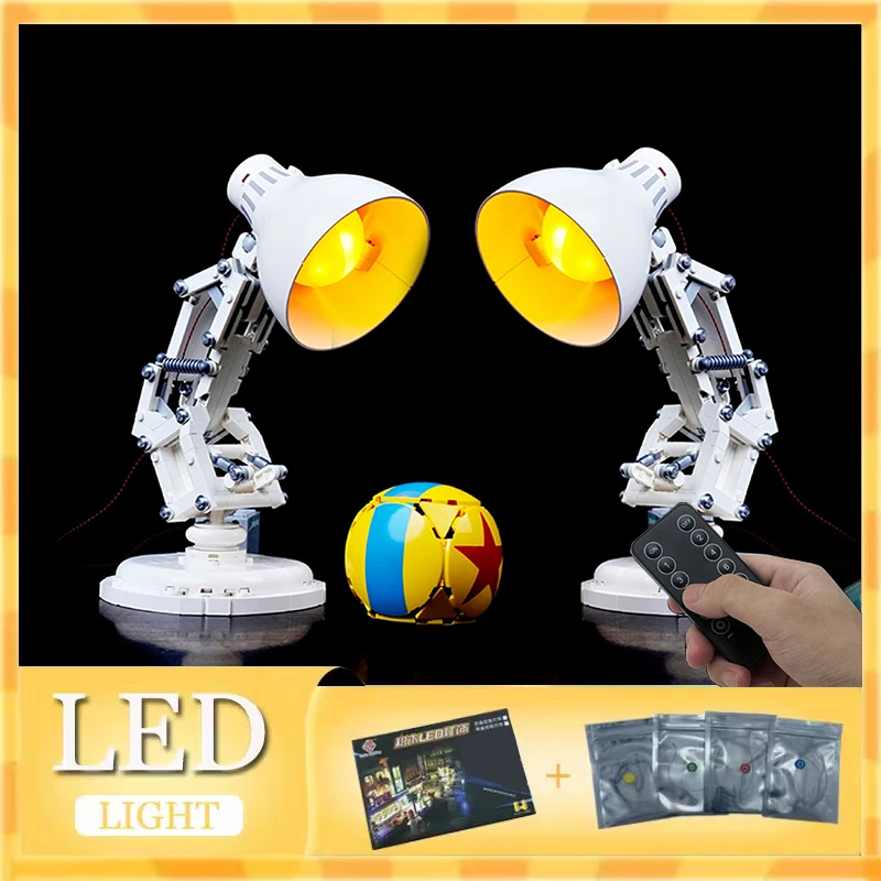 

DIY RC LED Light Kit For LEGO 21357 Pixar Little Desk Lamp (Only LED Light,Without Blocks Model)