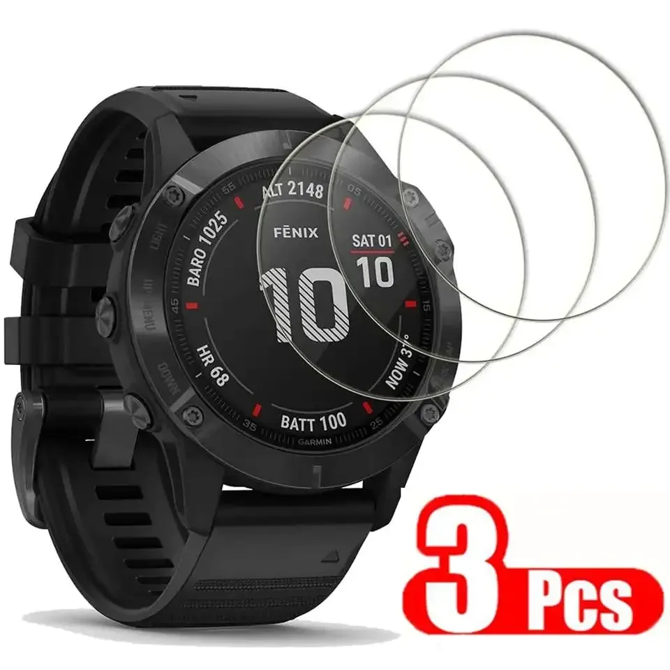 9H Premium Tempered Glass For Garmin Fenix 7 7S 7X 6 6S 6X Pro 5S 5 SmartWatch Screen Protector HD Film For Fenix 7 7S 7X Glass