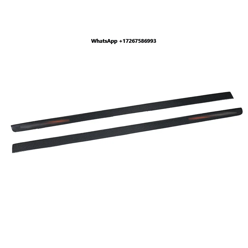 Dry Carbon Fiber Add-on Upper Door Panel Trim for GranTurismo GranCabrio 2008-2019