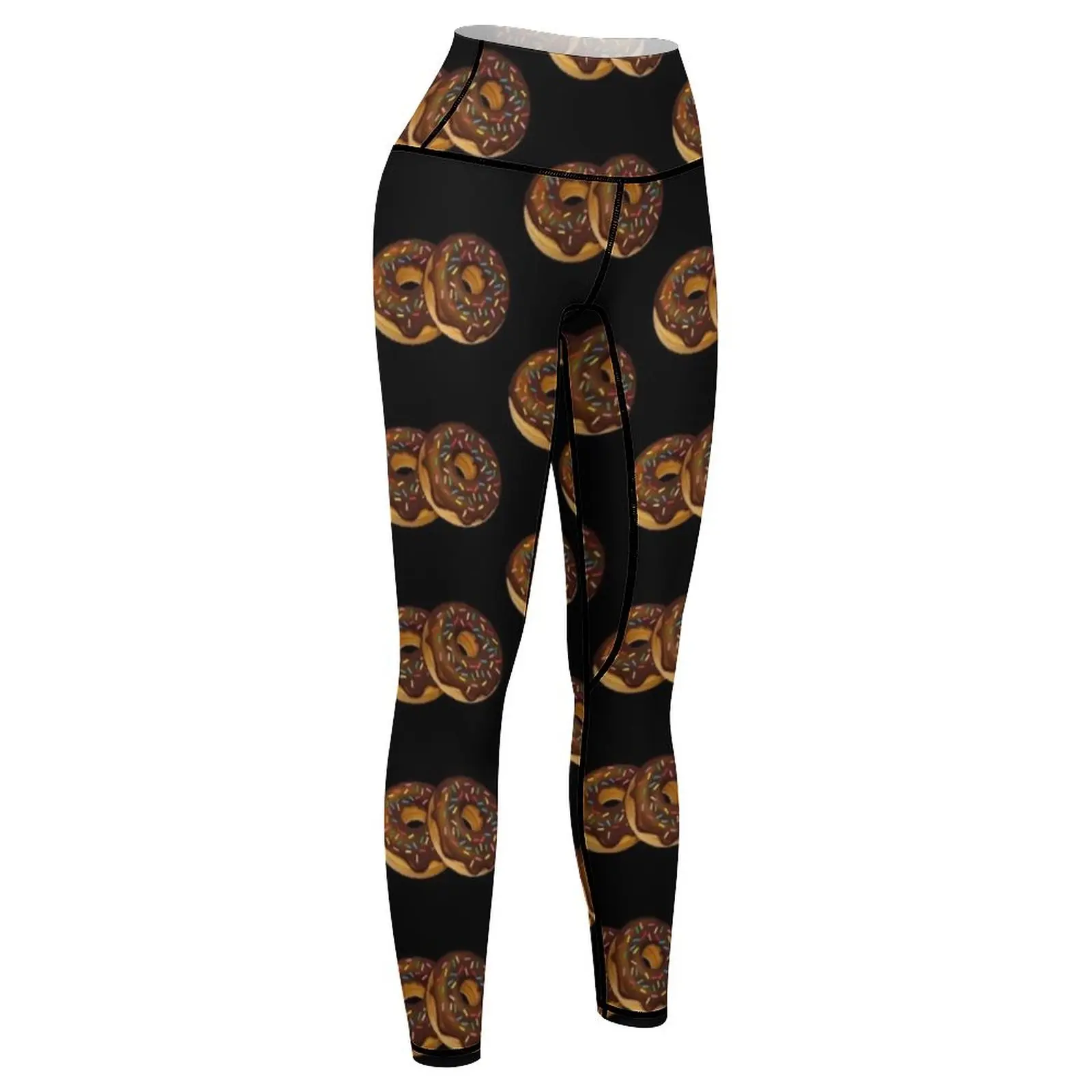 Chocolade Donuts Leggings Voor Fitness Sportkleding Voor Dames Sportkleding Voor Damesleggings