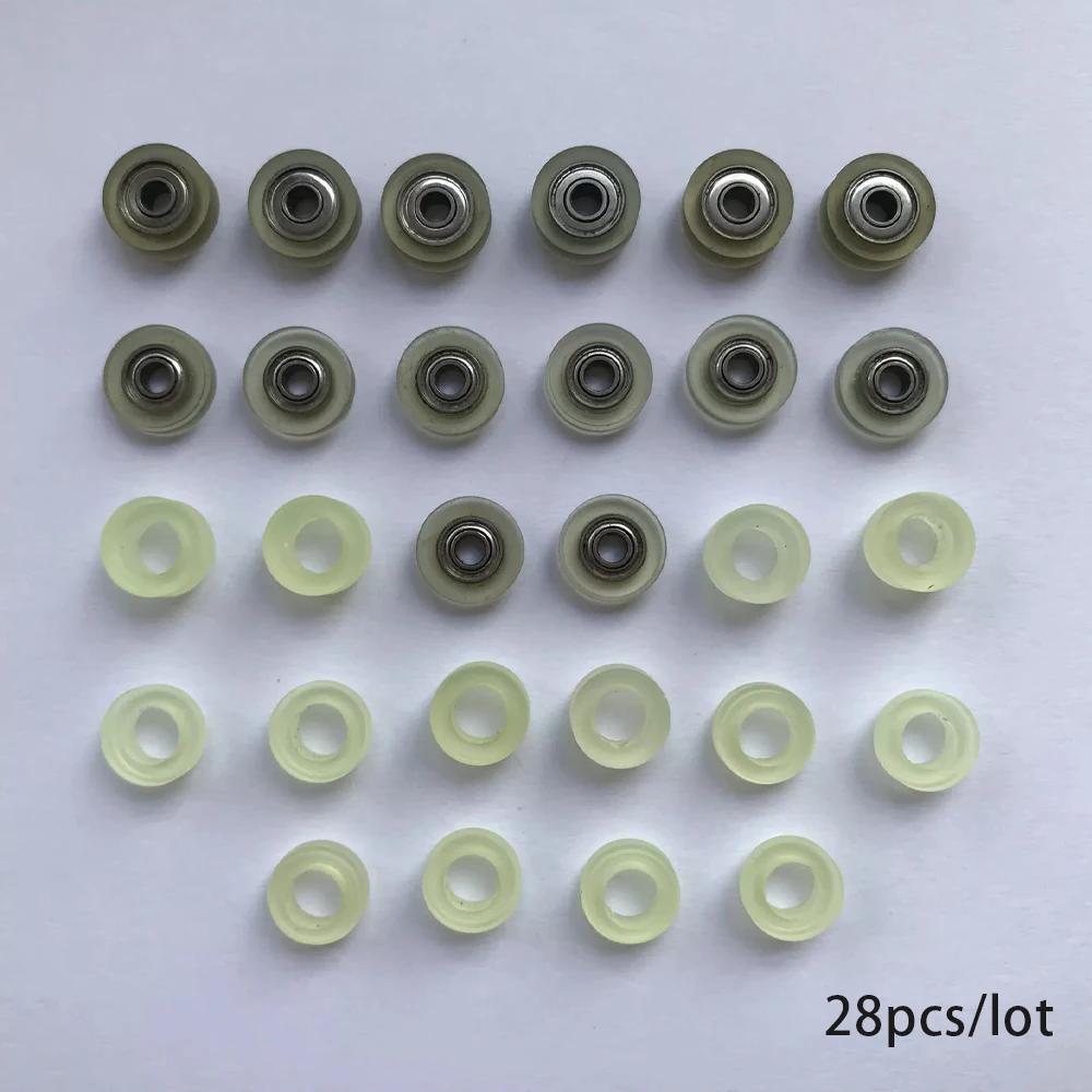 New 28pcs/lot for Noritsu 135/240 135/240AFC 135/240AFC-II negative carrier rubber wheel for S2/S4/HS-1800/HS1800 film scanners