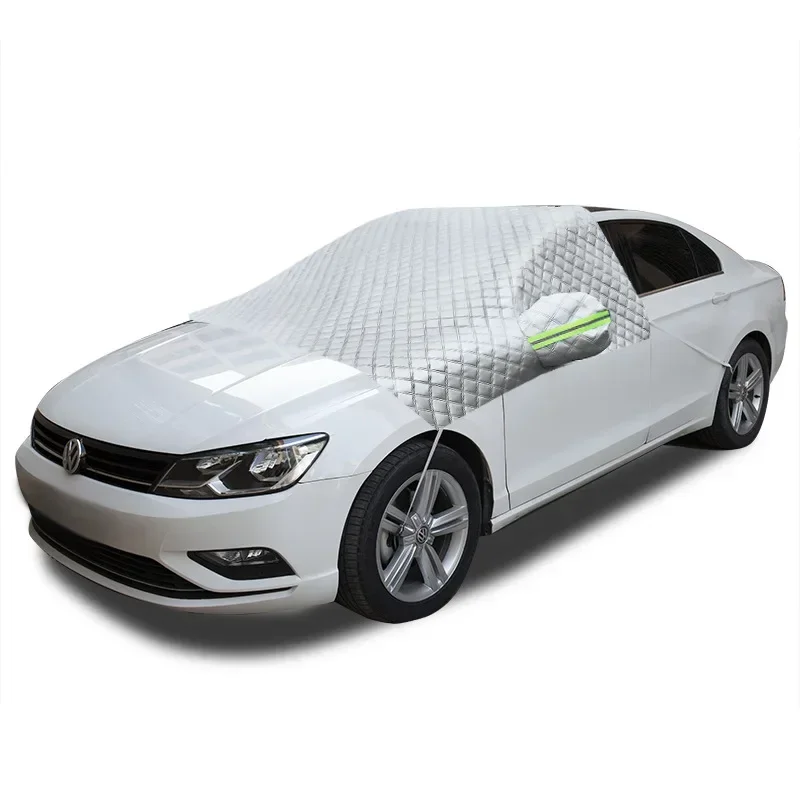 Three-layer Car Styling Sunshade Snow Ice Shiled Car Windshield Snow Sun Shade Waterproof Protector  Front Windscreen Cover