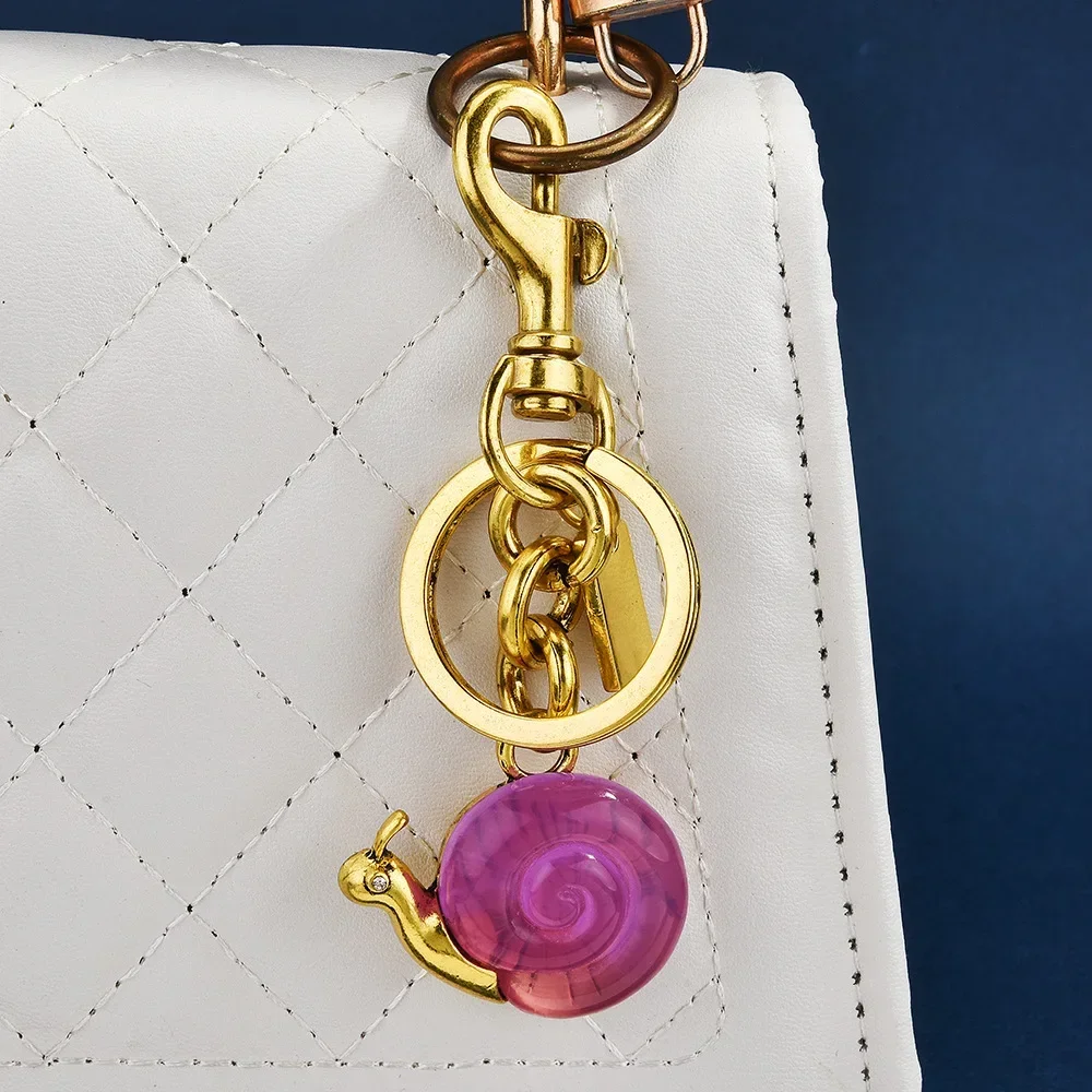 Wholesale support for snail bag pendants, fashionable and personalized keychains, pendants and accessories
