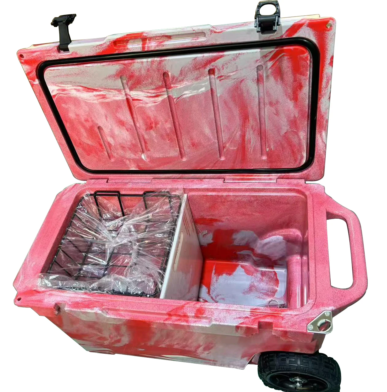 Manufacturer's Modern Portable Rotomolded Cooler Insulated Lunch Box Food Carton for Beer Ice Cans Hospital Custom Logo Ro