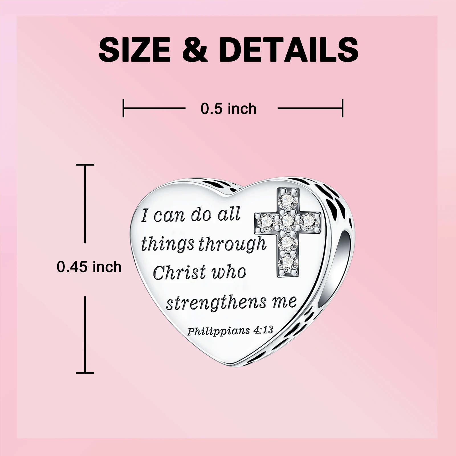 925 فضة حلية حبة قلادة للنساء ، DIY بها بنفسك مجوهرات ، الصليب قلادة ، صالح الأصلي باندورا سوار ، الحب ، بوتيك