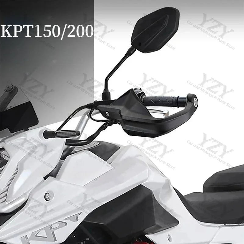 Motorcycle Handlebar Handguard Wind Deflector Shield Modified Hand Protector For KPT150 KPT200 Windproof Anti‑Fall Hand Guards