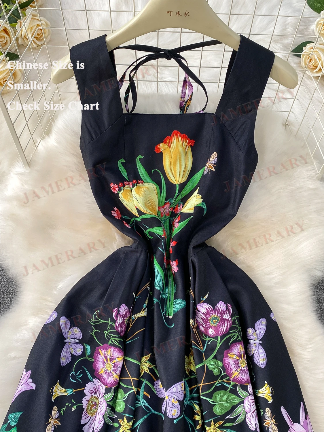 Abito lungo floreale estivo da donna gilet senza maniche stampa casual elegante dolce abiti longuette Lady Bohemian Holiday Beach Vestidos