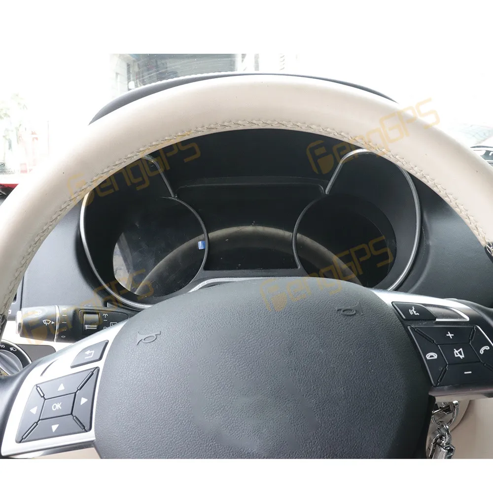 

Автомобильный спидометр, ЖК-дисплей, приборная панель, цифровая виртуальная кабина для Mercedes Benz 2006-2017 ML/GL 2005-2010/R-класс, приборная панель