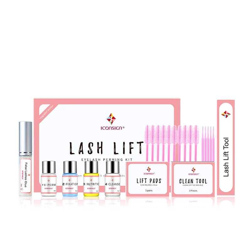 Get Stunning Eyes with ICONSIGN Lash Lift Kit and Calia Perm Eyelash Enhancer Professional Makeup Set