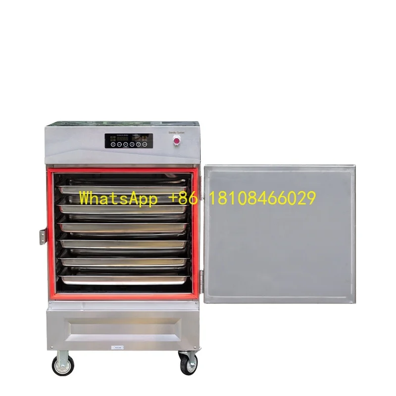 

Газовый шкаф для коммерческого кухонного оборудования для ресторанов, промышленная автоматическая пароварка для риса