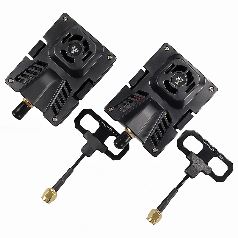 ES24TX Pro 1000mW 2.4G ExpressLRS ELRS Micro TX Module with Cooling Fan RGB LED Module for RC Airplane FPV Drone