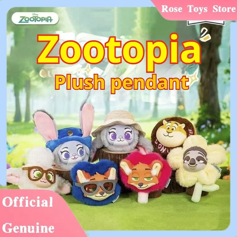 

Подлинная виниловая подвеска Zootopia, слепая коробка, милый кавайный персонаж, сумка Ника Джуди, кулон, кукла, загадочная коробка, модные игрушки, детский подарок