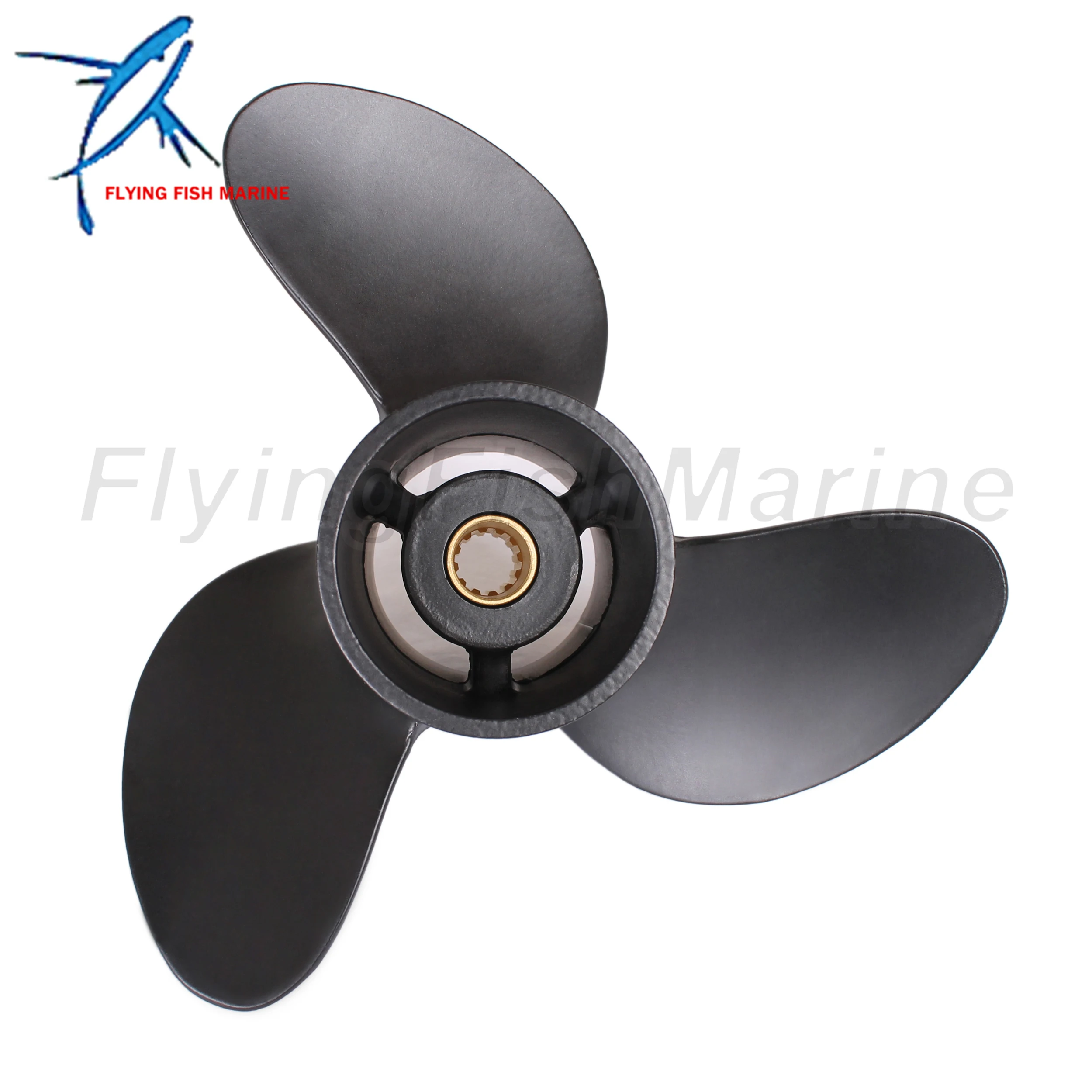 Outboard 7.8x9 369-B64518-1 369B645181 369B645181M Propeller for Tohatsu Nissan 4HP 5HP 6HP 48-812951A02 for Mercury Mariner