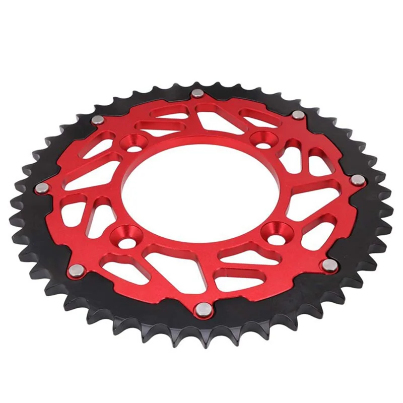 Rear Chain Sprocket 46T for Honda CRF125F/FB 2014-2023 CRF100F 2004-2013 XR100R 1985-2003