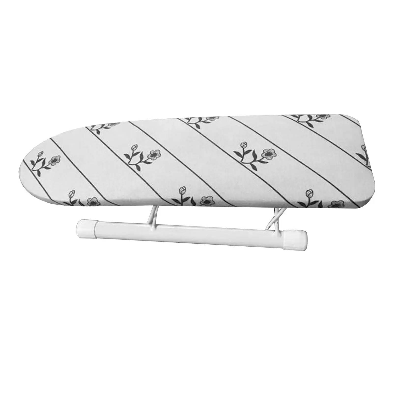 Small Ironing Board with Iron Board Cover Foldable Iron Board Sleeve Rack for Laundry Room Travel Dorm Apartment Cuffs