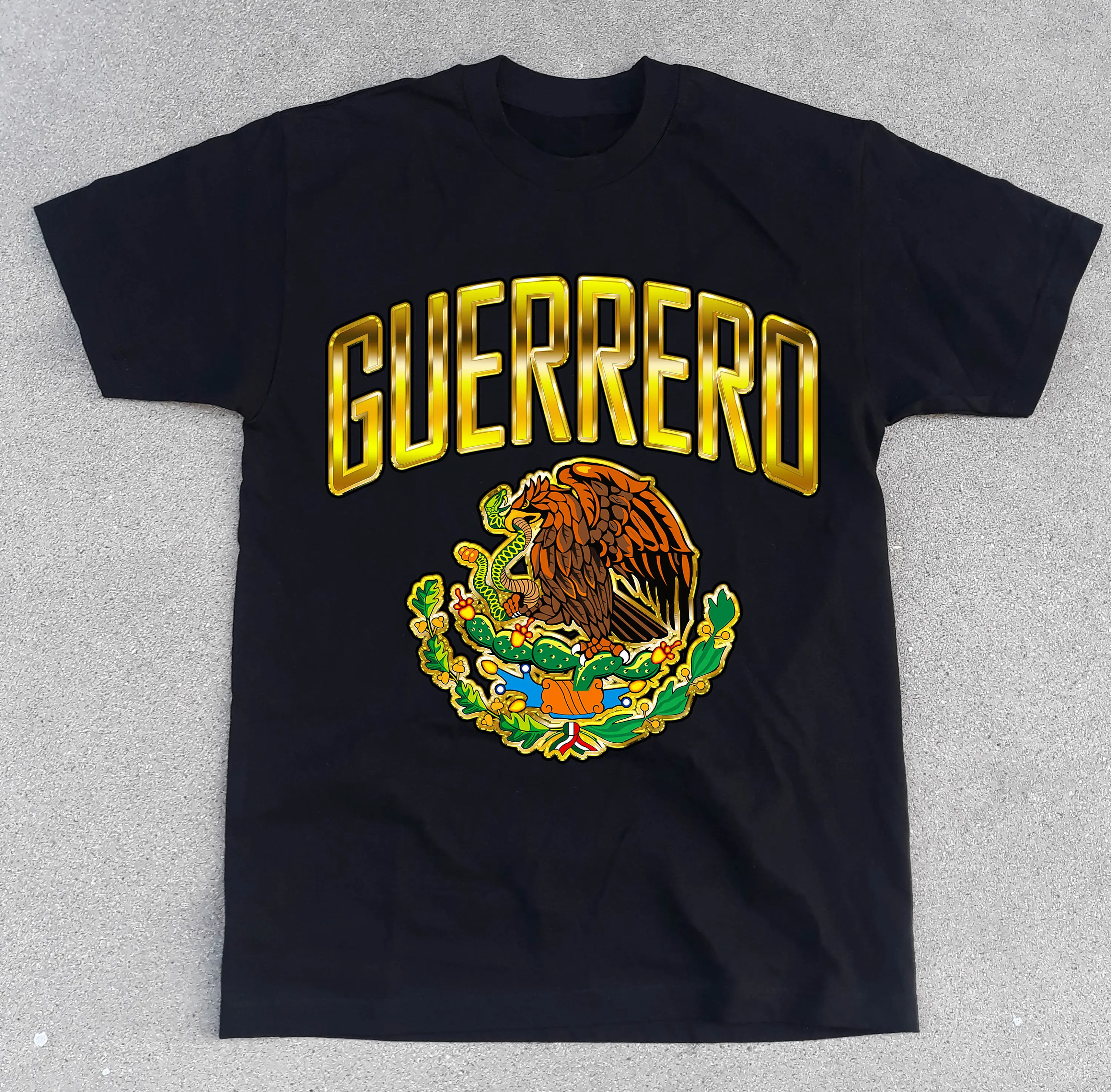 Mexico Guerrero State T Shirt Mexican Flag Eagle Culture Chilpancingo Acapulco