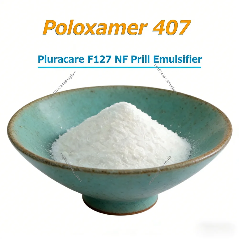 Poloxamer 407 Premium, Emulsionante Cosmético, Pluracare F127 NF Prill, Hecho en Alemania