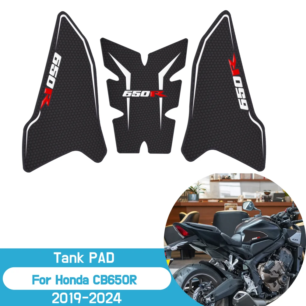 

For Honda CB 650R CB650 R 2019-2024 CB650R Side Tank Pad Oil Gas Fuel Protector Cover Sticker Decal Motorcycle Motor Accessories