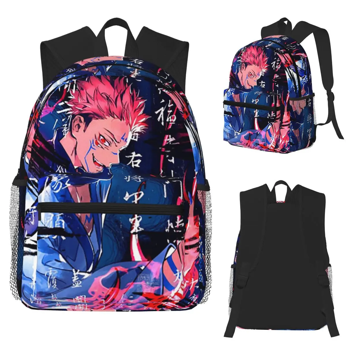 

Anime Jujutsus Kaisens Student Backpack School Bag Hiking Travel Daypack for Boys Girls Fashion Bookbag Shoulder Bags