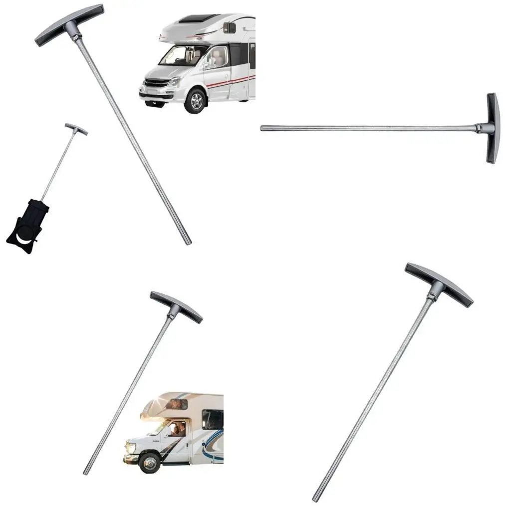 

652F Car Waste Valves Handle Replacement Car Waste Valves Tube Extension Tanks Valves Handle Car Dump Valves Handle