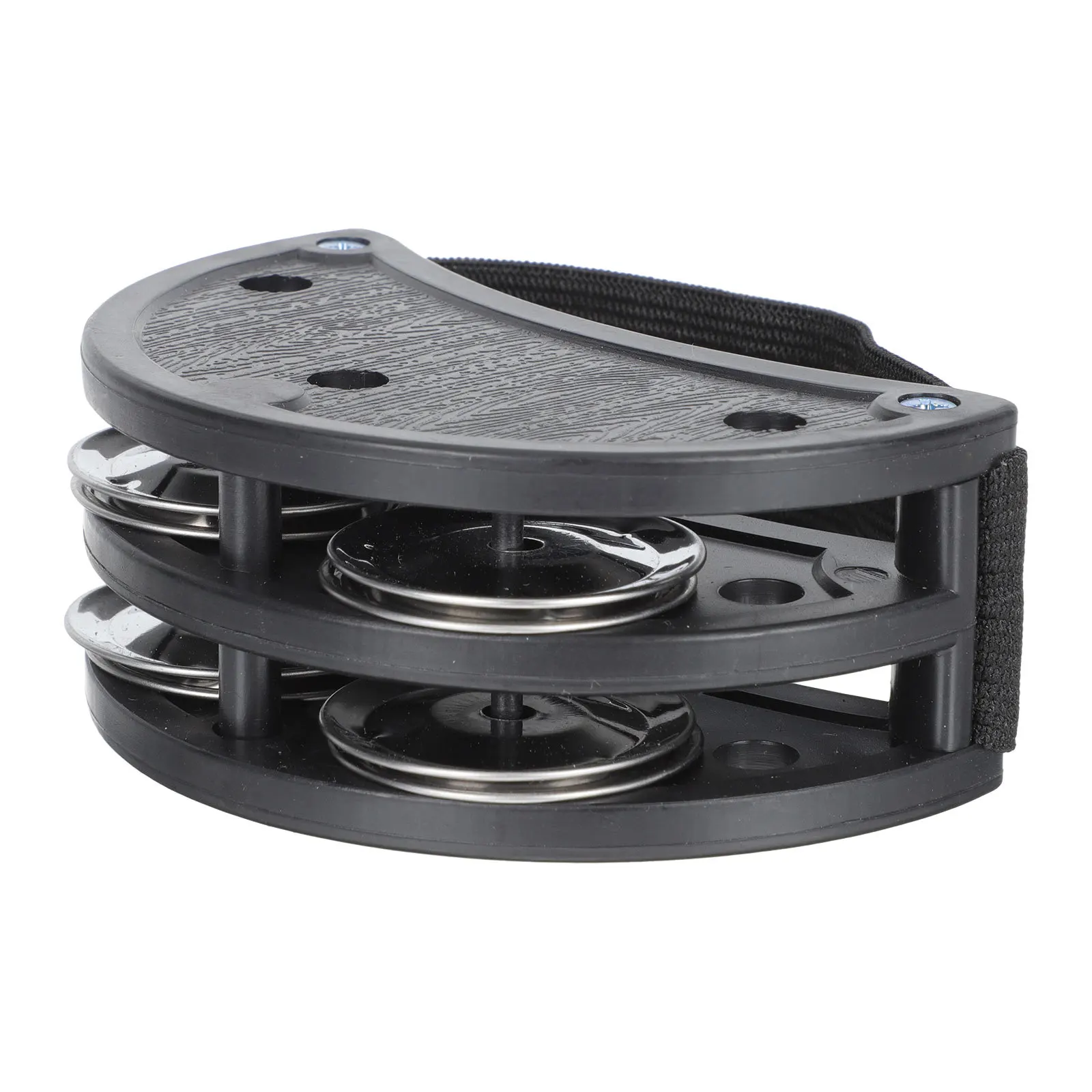 

Foot Bell Half Moon Percussion High Density Resilient Band Comfortable Foot Strap Musical Instrument Party Performance Jingle