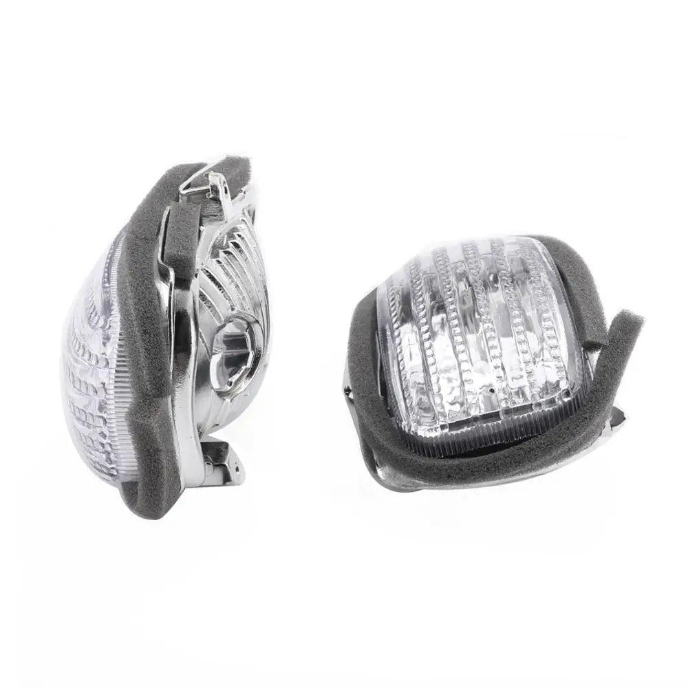 Areyourshop for Honda GL1800 Goldwing 2001-2010 Front Turn Signals lens G L 1800 Clear Smoke Motorcycke Light Parts