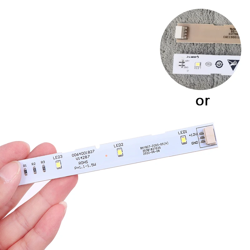 Fridge Parts Accessories For Haier BCD-575WDBI 0064001827 Front-door Freezer Refrigerator LED Lamp Backlight Bar Strip