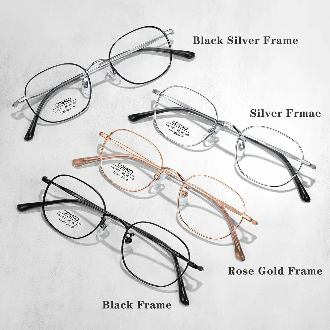 48mm New Women Oval Optical Glasses Pure Titanium Hyperopia Myopia Prescription Recipe Lentes Oculos High Quality Ultralight