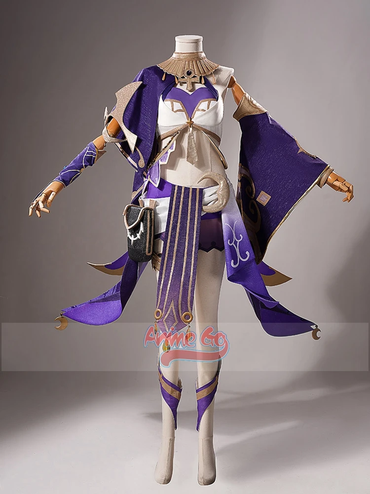 Candace COSPLAY genshin impact candace ชุดอัปเกรดชุดฮาโลวีนสำหรับเด็กผู้หญิงผู้หญิง C07443-AAA