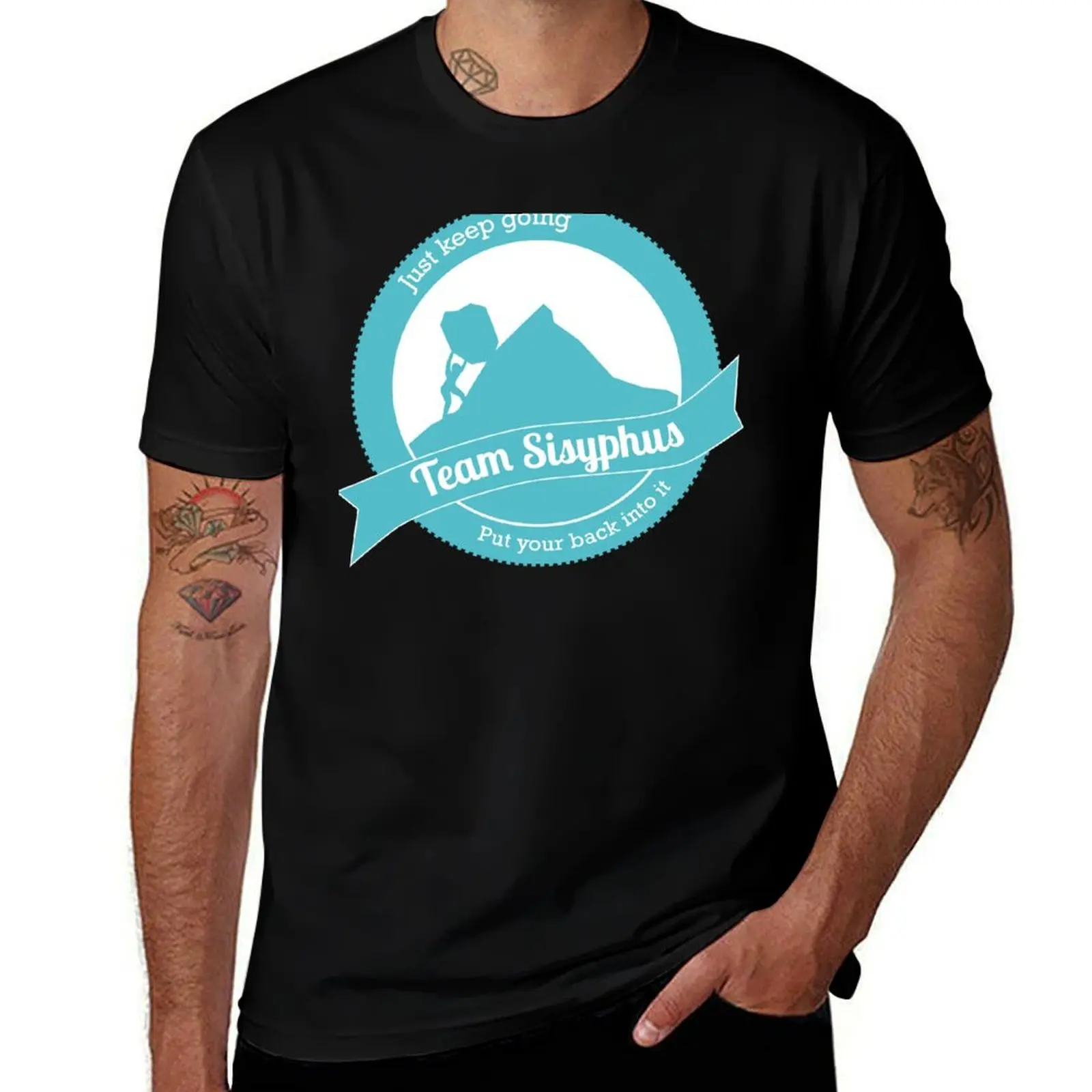 

Team Sisyphus T-Shirt anime t shirts oversize t shirts with prints cotton t shirts high quality T-Shirt
