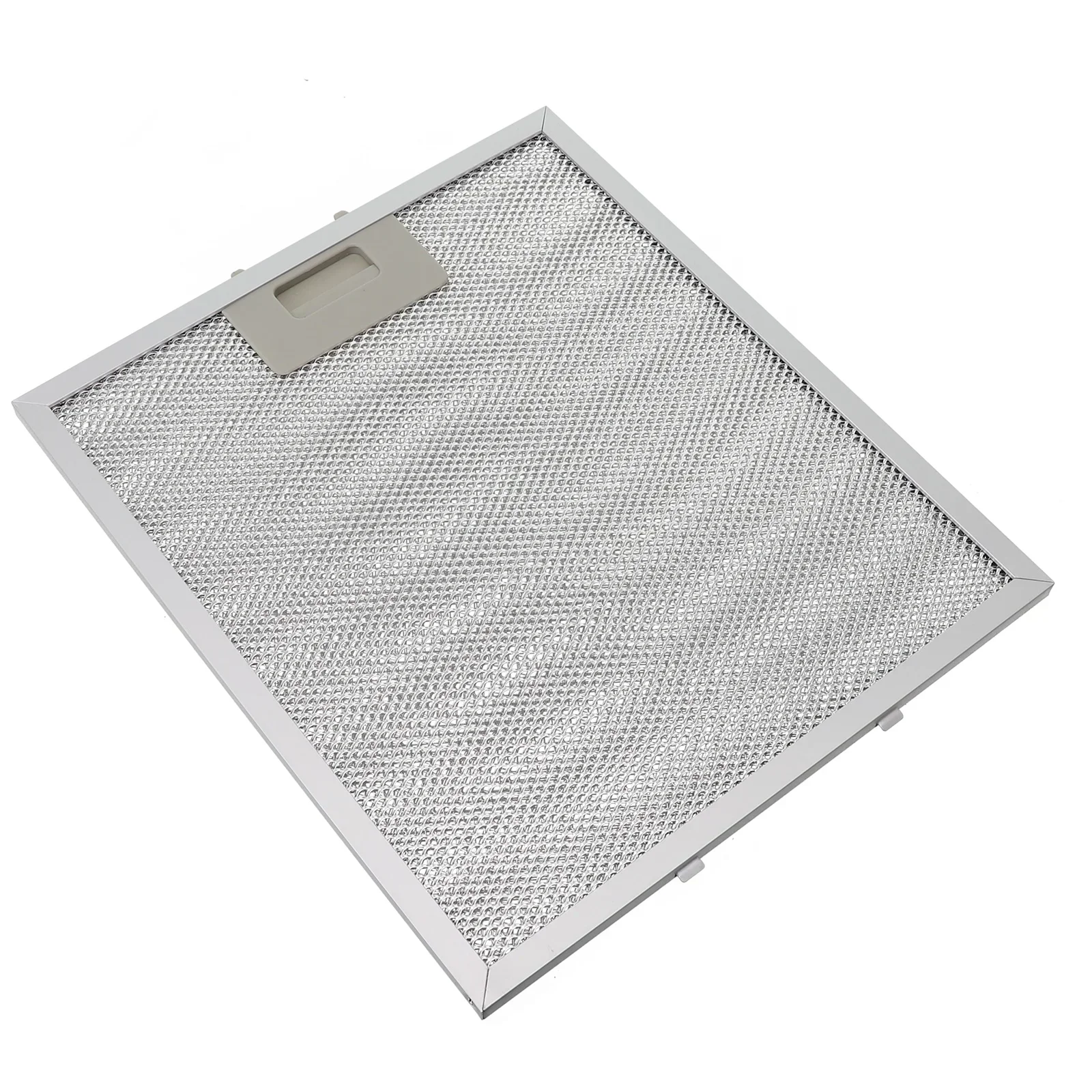 Silver Cooker Hood Filters Metal Mesh Extractor Vent Filter 305 X 267 X 9mm 5 Layers Aluminized Grease Filter Kitchen Supplies