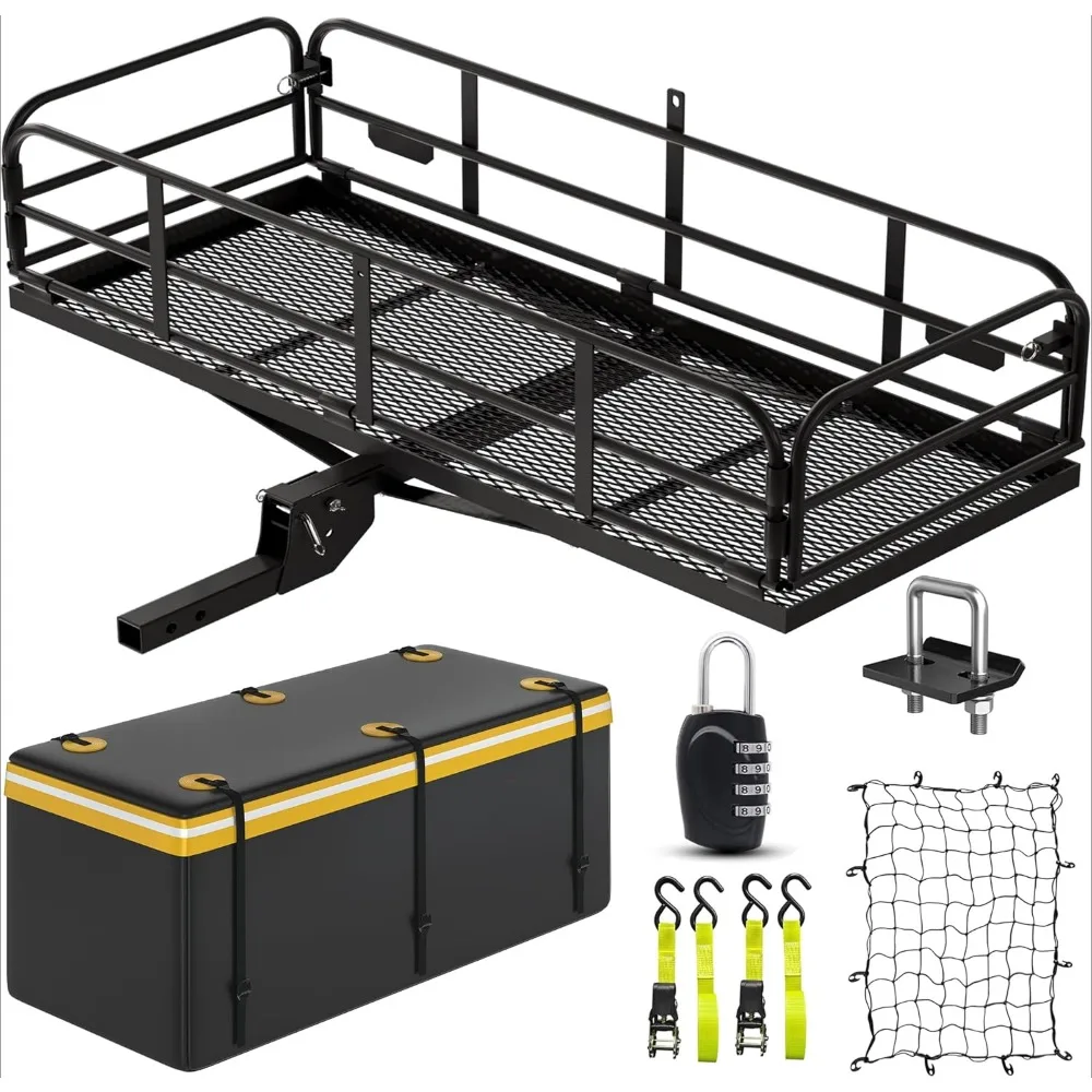 duty load carrier luggage rack basket suitable for 2 