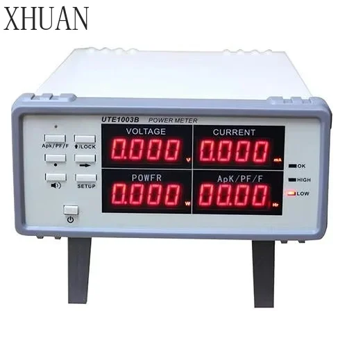 UTE1010B Bench True RMS Voltage Current Power Factor & Power Meter Analyzer Range 3000W RS232
