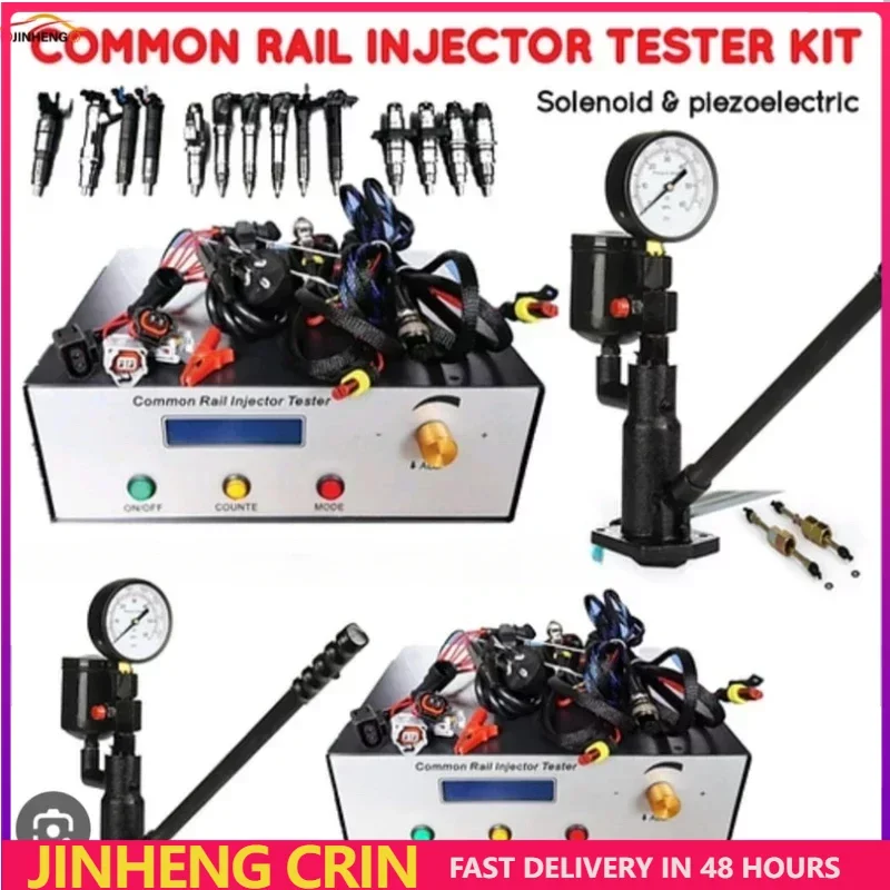 AM-CRI202 CRIN Diesel Common Rail Injector Piezo Simulator with AHE Stroke Travel Measuring Function